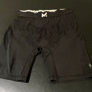 Black Men's Compression Shorts